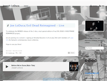 Tablet Screenshot of loducamusic.com